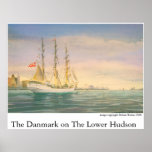 The Danmark on the Lower Hudson posters