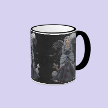 The Dark Priestess Angel Mug mugs