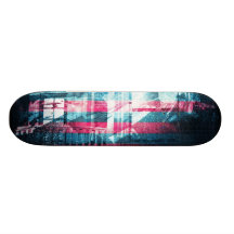 the darkside : san francisco's victorian houses skateboard deck