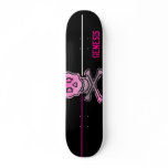 The DarQue SkullBoard (Pink) skateboards
