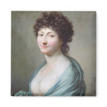 The Daughter: Portrait of Caroline Susanne Graff magnets