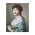 The Daughter: Portrait of Caroline Susanne Graff postcards