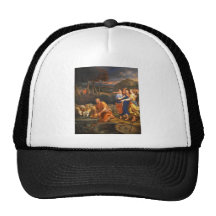 The Daughters of Jethro by Theophile Hamel 1838 Mesh Hat