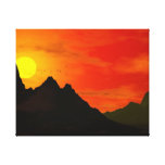The Dawn Wrapped Canvas