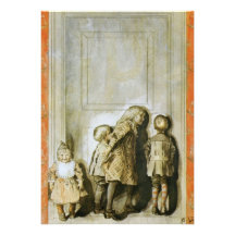 The Day Before Christmas Eve 1892 Custom Invitations
