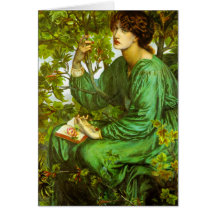 The Day Dream by Dante Gabriel Rossetti Cards