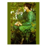 The Day Dream by Dante Gabriel Rossetti Postcards