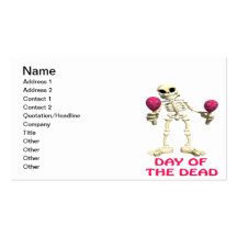 The Day Of The Dead Business Card
