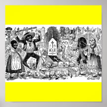 The Day of the Dead, Mexico. Circa early 1900's. Posters