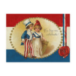 The Day We Celebrate 4th of July Cards Postcards