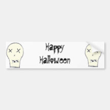 The Dead Skull Bumper Stickers