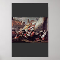 The Death Of Major Peirson By John Singleton Copl Posters