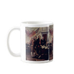 The Declaration Of Independence Detail By Trumbull mugs