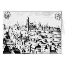 The Defenestration of Prague, 3rd August 1618 Greeting Card