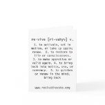 The Definition [White Notecard]