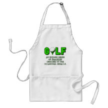 THE DEFINTION OF GOLF APRON