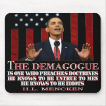 The Demogogue- Obama sure fits! Mousepads