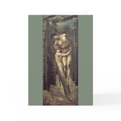 "The Depths of the Sea", by Edward Burne-Jones Card by cmoorecole