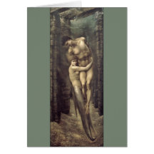 "The Depths of the Sea", by Edward Burne-Jones Card