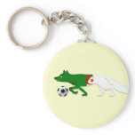 The Desert fox Algeria flag Le Fennec soccer gifts keychains