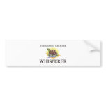 The Desert Tortoise Whisperer bumper stickers