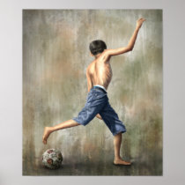 The Desire - Jackie Liao - Soccer Futebol Futbol Posters