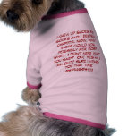 The Destroyer pet clothing