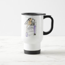 The devil and its guardian coffee mug