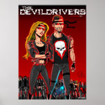 The Devildrivers Biker Gang posters