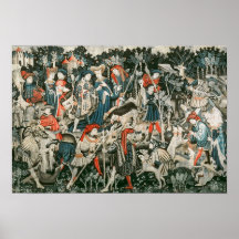 The Devonshire Hunting Tapestries Print