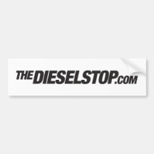 The Diesel Stop Merch Bumper Sticker
