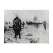 The Discovery of America by Leif Eriksson Post Card