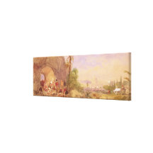 The discovery of Tipu's body at the Water Gate at Canvas Prints