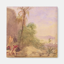 The discovery of Tipu's body at the Water Gate at Fridge Magnets