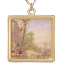 The discovery of Tipu's body at the Water Gate at Custom Necklace