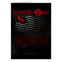 The Divided States of America - Postcard