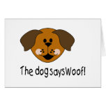 The Dog Says Woof cards