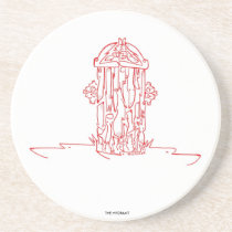 THE DOGGIE HYDRANT coasters