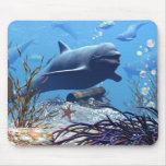 The Dolphins and The Treasure Chest Mousepad