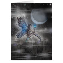 The Doodler Fairy Fantasy Greeting Card