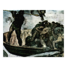 The Doomsday Fresco On The Altar Wall Of The Sisti Announcement