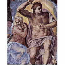 The Doomsday Fresco On The Altar Wall Of The Sisti Photo Cut Out