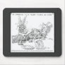 The Dormouse Falls Asleep Mousepad