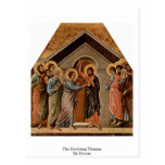 The Doubting Thomas By Duccio Postcard