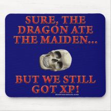 The Dragon Ate the Maiden Mousemats