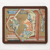 The Dream Of Joseph By Meister Des Perikopenbuches Mousepad
