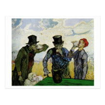 The Drinkers, Vincent van Gogh Postcard