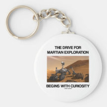 The Drive For Martian Exploration Begins Curiosity Keychains