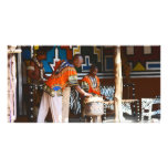 The Drum Beats Of Africa Customized Photo Card