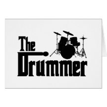 The Drummer Greeting Cards